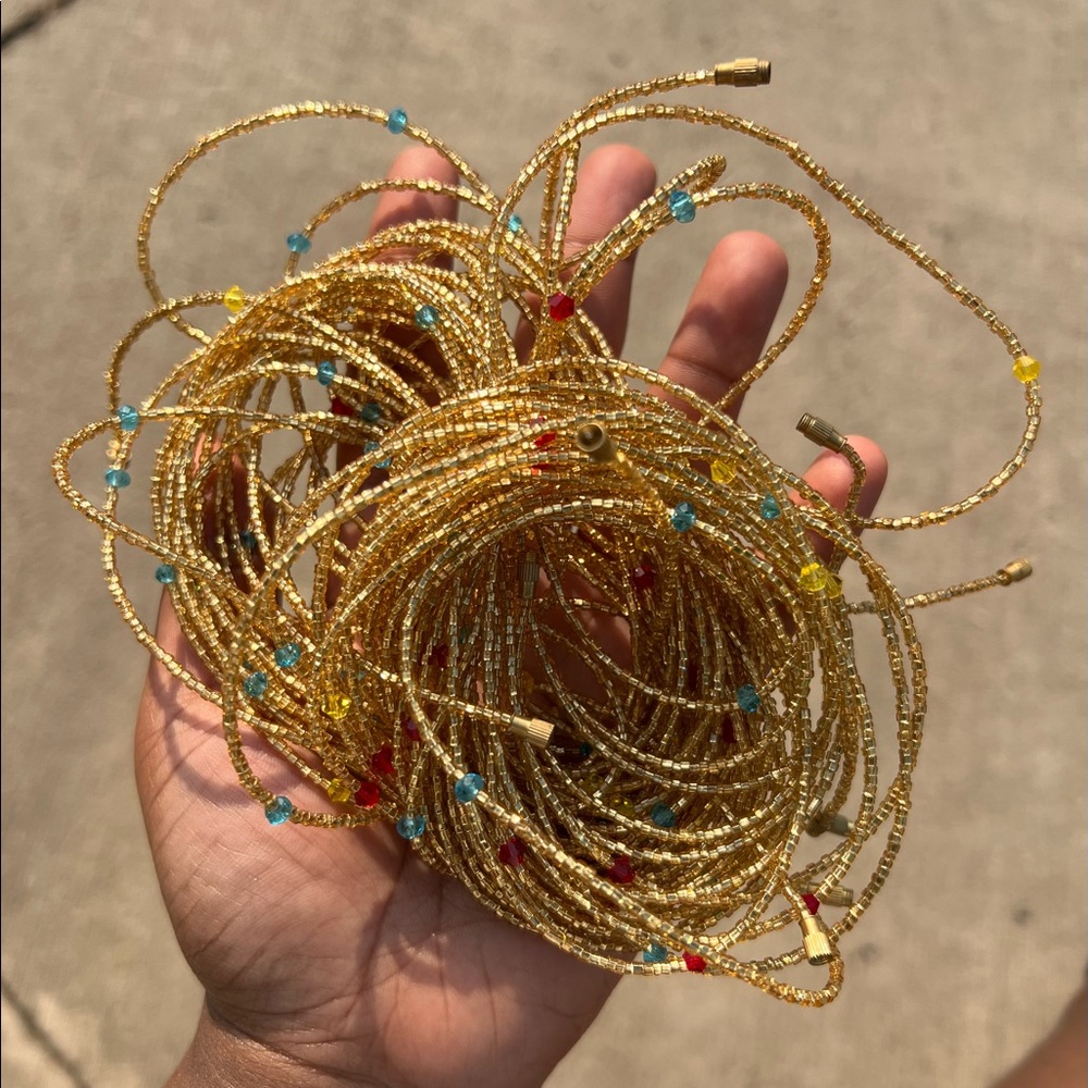 African waist beads